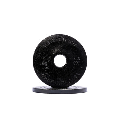 Cast Iron Machined Weight Plate Pairs PREORDER