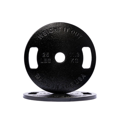 Cast Iron Machined Weight Plate Pairs PREORDER