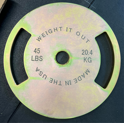 Weight Plate Sets Solid Steel Calibrated Plates