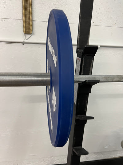 45 Pound Bumper Weight Plate Pair. (Thinnest Bumper Plate Ever!)