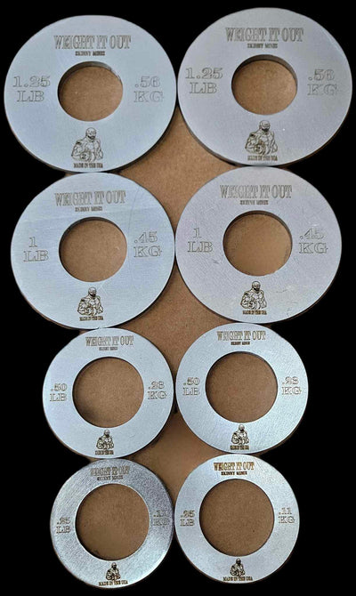 Fractional Solid Steel Olympic Plates