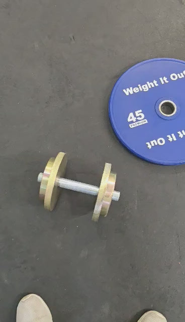 Dumbbell Handle Screwable Pair