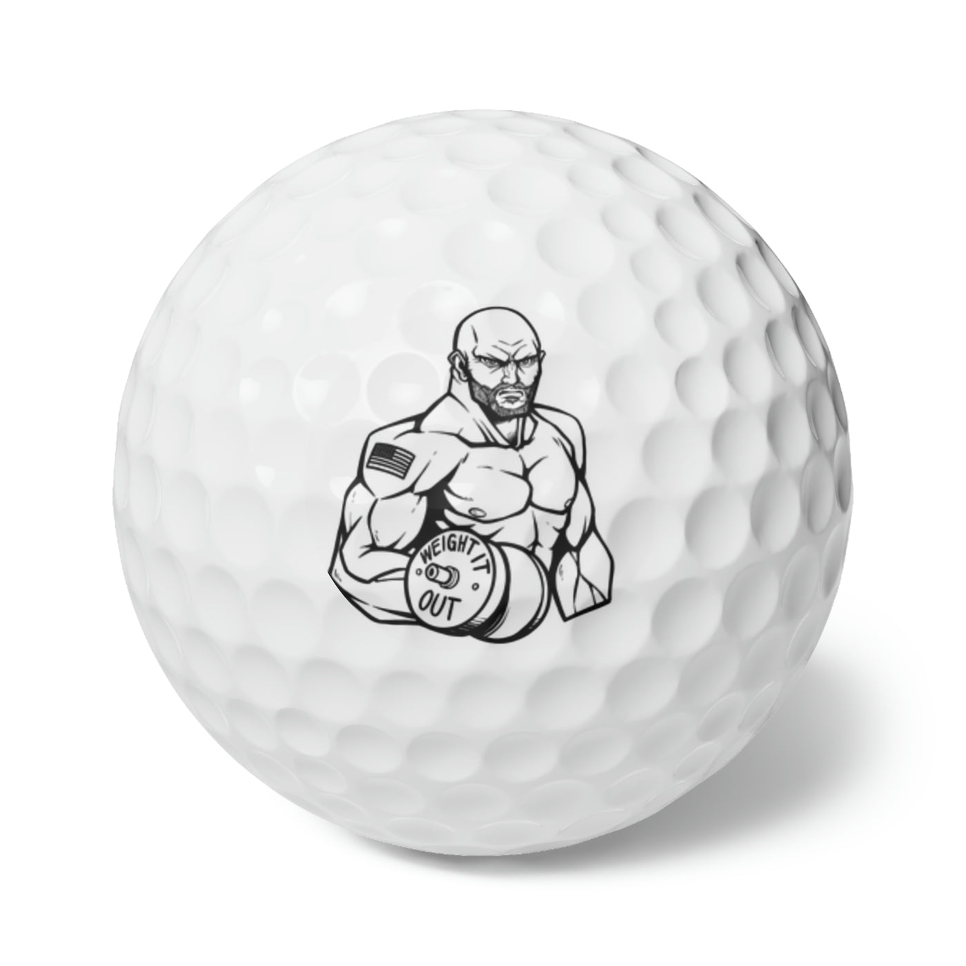 Golf Balls, 6pcs