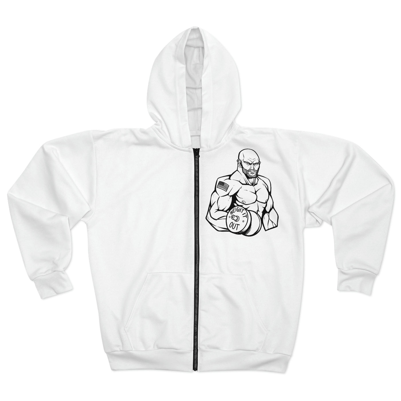 WIO Unisex Zip Hoodie